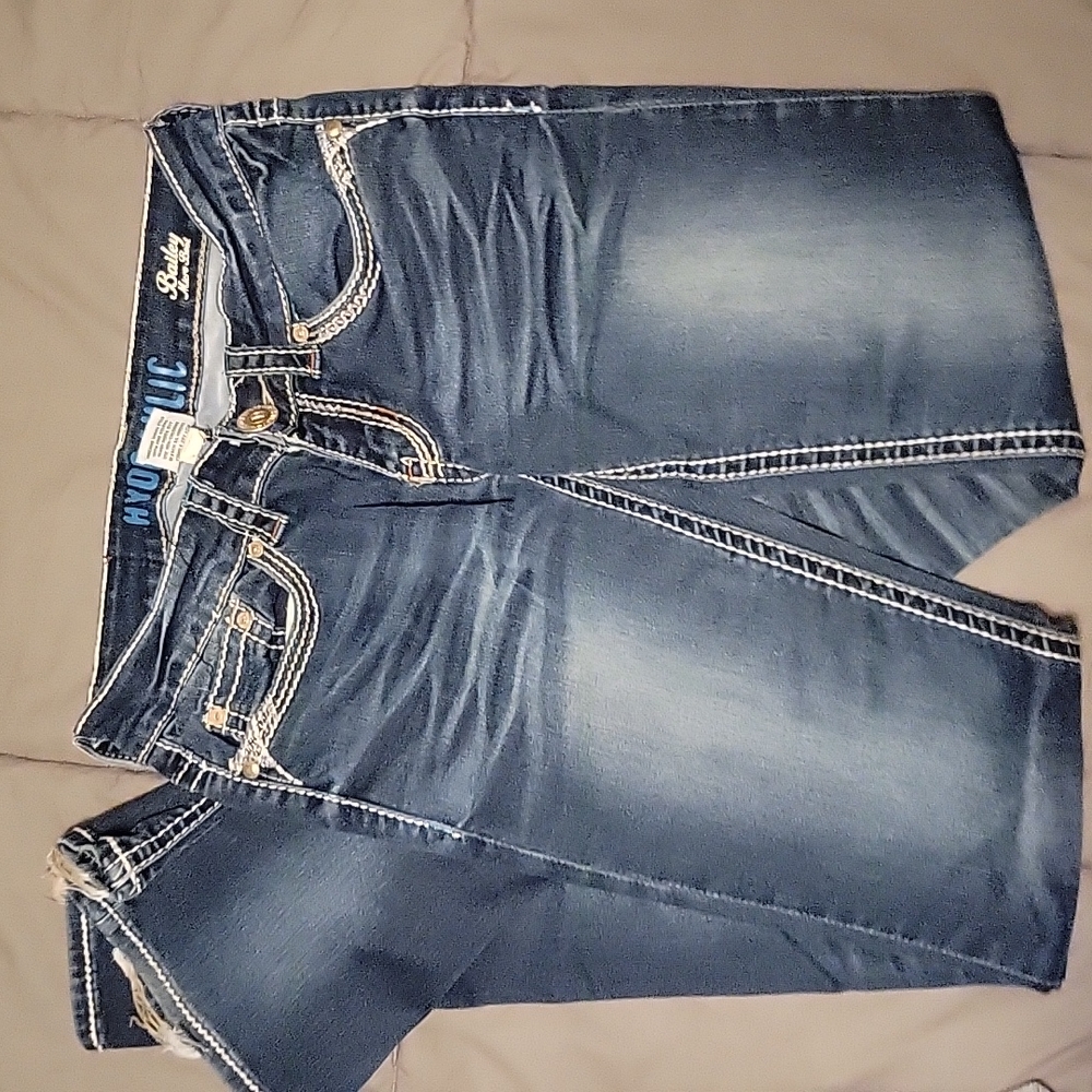 Hydraulic boot cut jeans